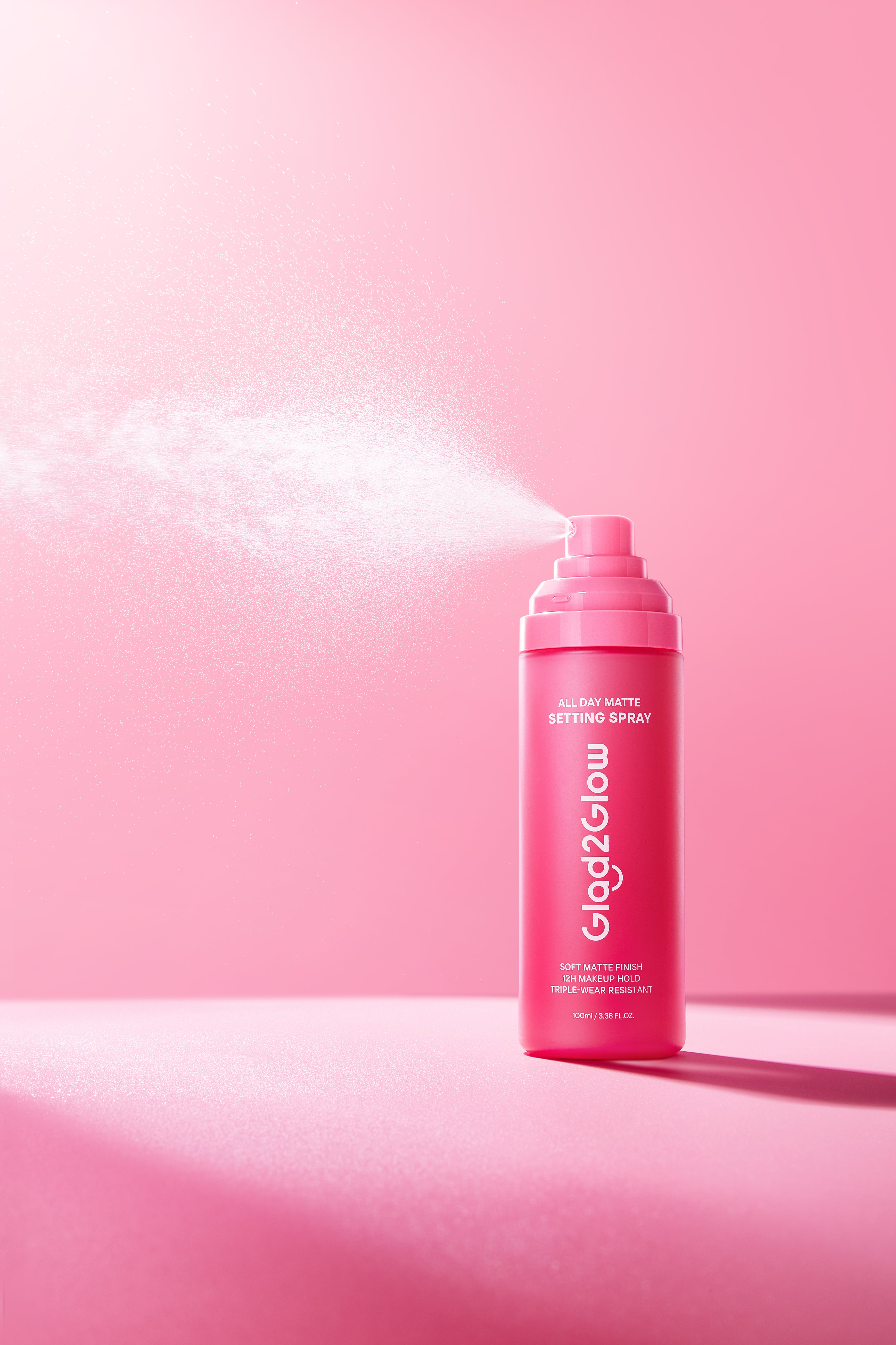 All day matte setting spray